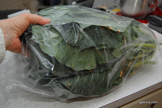 How to clean and cook collards
